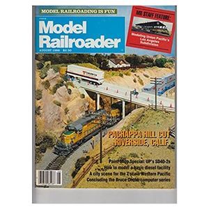 Model Railroader (August 1986)  - Vol 53 No. 8 (Collectible Single Back Issue Ma